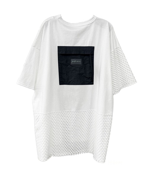 funda mine（ファンダマイン）の「バックポケットＴシャツ（Tシャツ/カットソー・レディース・ホワイト/ブラック・FREE）」の21枚目の写真