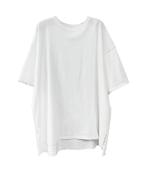 funda mine（ファンダマイン）の「バックポケットＴシャツ（Tシャツ/カットソー・レディース・ホワイト/ブラック・FREE）」の22枚目の写真