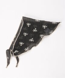 VENCEEXCHANGE | リーフレースバブーシュカ(バンダナ/スカーフ)