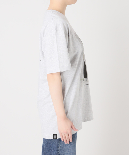 journal standard L'essage(ジャーナルスタンダードレサージュ)の「POETMEETS DUBWISE KJLW COLLAGE02 Tシャツ(Tシャツ/カットソー・レディース・グレー/ホワイト・FREE)」の17枚目の写真