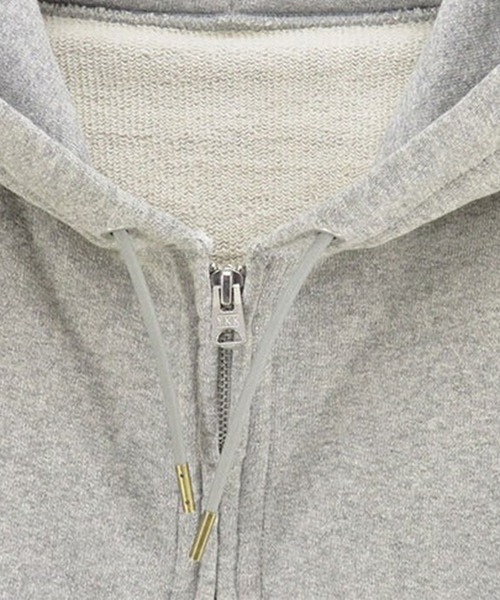 KHOKI（コッキ）の「【KHOKI/コッキ】Combination Zip Hoodie（パーカー・メンズ・グレー/ブラック・1/2/3）」の8枚目の写真