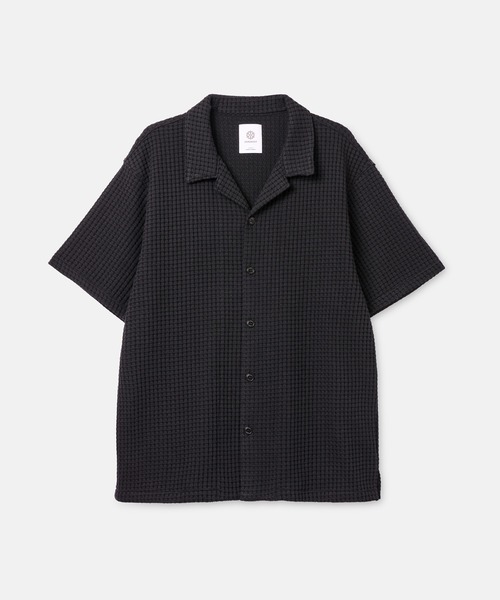 スーツ size46 アルマーニクラシコ 青ラベル 4釦Wスーツ ブラック系