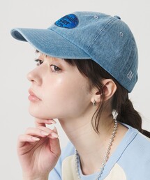 PARROTT CANVAS（パロットキャンバス）の「＜PARROTT CANVAS＞ロゴ デニム キャプ（キャップ）」