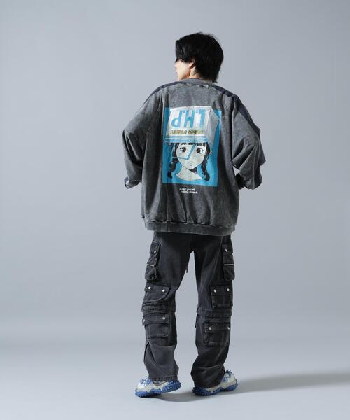 over print（オーバープリント）の「overprint/オーバープリント/別注pigment SHOPPER cotton jacket（その他アウター・レディース・チャコールグレー・L/M/S）」の17枚目の写真