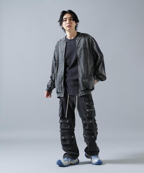 over print（オーバープリント）の「overprint/オーバープリント/別注pigment SHOPPER cotton jacket（その他アウター・レディース・チャコールグレー・L/M/S）」の18枚目の写真
