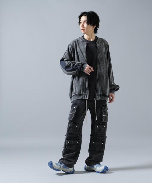 over print（オーバープリント）の「overprint/オーバープリント/別注pigment SHOPPER cotton jacket（その他アウター・レディース・チャコールグレー・L/M/S）」の19枚目の写真