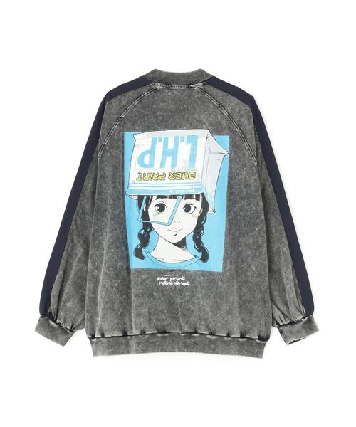 over print（オーバープリント）の「overprint/オーバープリント/別注pigment SHOPPER cotton jacket（その他アウター・レディース・チャコールグレー・L/M/S）」の4枚目の写真