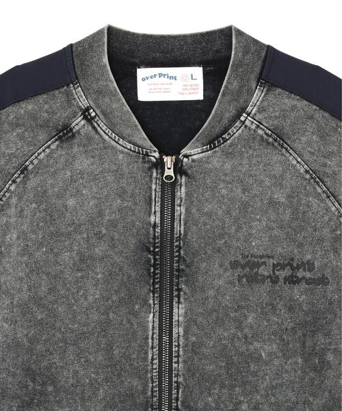 over print（オーバープリント）の「overprint/オーバープリント/別注pigment SHOPPER cotton jacket（その他アウター・レディース・チャコールグレー・L/M/S）」の7枚目の写真