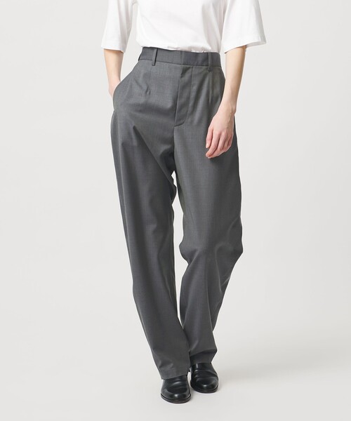 LOEFF（ロエフ）の「＜LOEFF＞トロピカルウール ボンタン パンツ（その他パンツ・レディース・コバルトブルー/ブラック/オリーブ・00/2/0/1）」の4枚目の写真