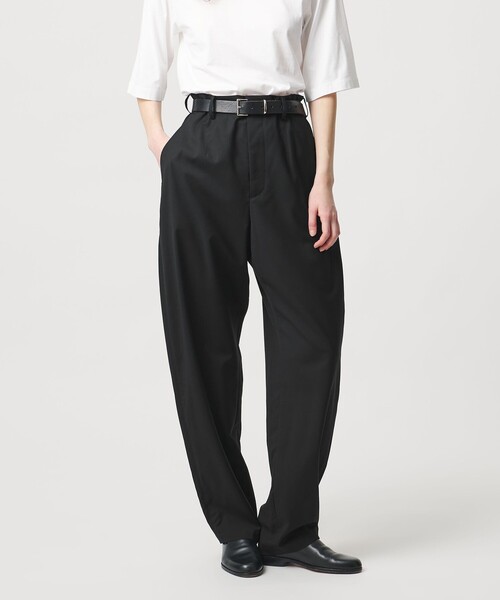 LOEFF（ロエフ）の「＜LOEFF＞トロピカルウール ボンタン パンツ（その他パンツ・レディース・コバルトブルー/ブラック/オリーブ・00/2/0/1）」の7枚目の写真