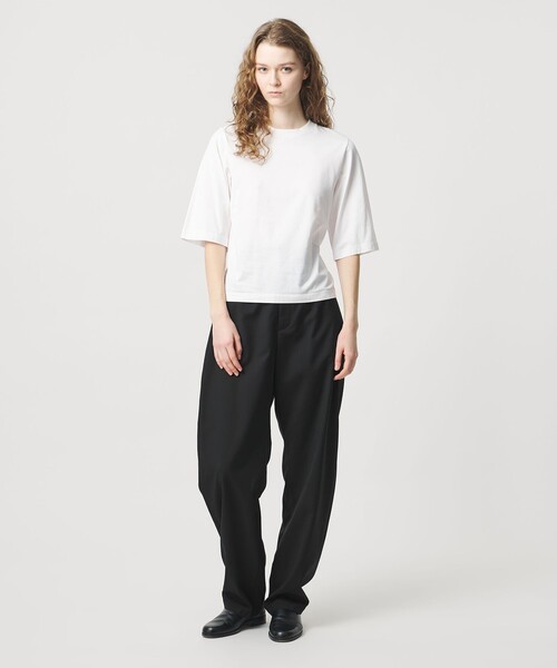 LOEFF（ロエフ）の「＜LOEFF＞トロピカルウール ボンタン パンツ（その他パンツ・レディース・コバルトブルー/ブラック/オリーブ・00/2/0/1）」の8枚目の写真