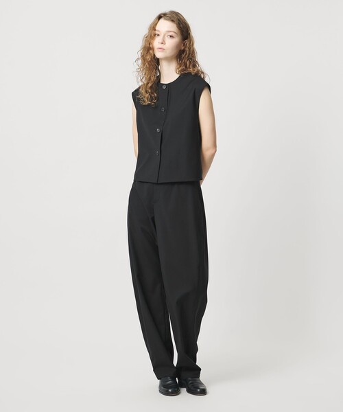 LOEFF（ロエフ）の「＜LOEFF＞トロピカルウール ボンタン パンツ（その他パンツ・レディース・コバルトブルー/ブラック/オリーブ・00/2/0/1）」の11枚目の写真