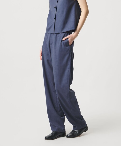 LOEFF（ロエフ）の「＜LOEFF＞トロピカルウール ボンタン パンツ（その他パンツ・レディース・コバルトブルー/ブラック/オリーブ・00/2/0/1）」の12枚目の写真