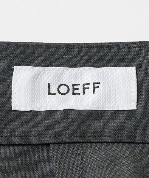LOEFF（ロエフ）の「＜LOEFF＞トロピカルウール ボンタン パンツ（その他パンツ・レディース・コバルトブルー/ブラック/オリーブ・00/2/0/1）」の7枚目の写真