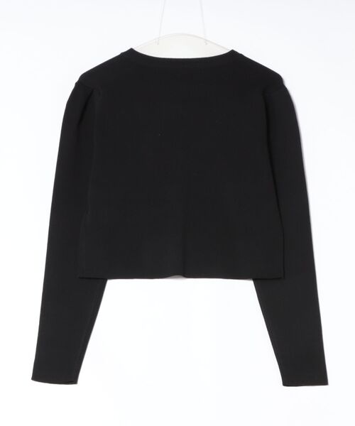 Dita Muaj.（ディータムアージュ）の「クリアボタンカーディガン（カーディガン/ボレロ・レディース・ブラック/ベビーピンク/ペールイエロー・FREE）」の7枚目の写真