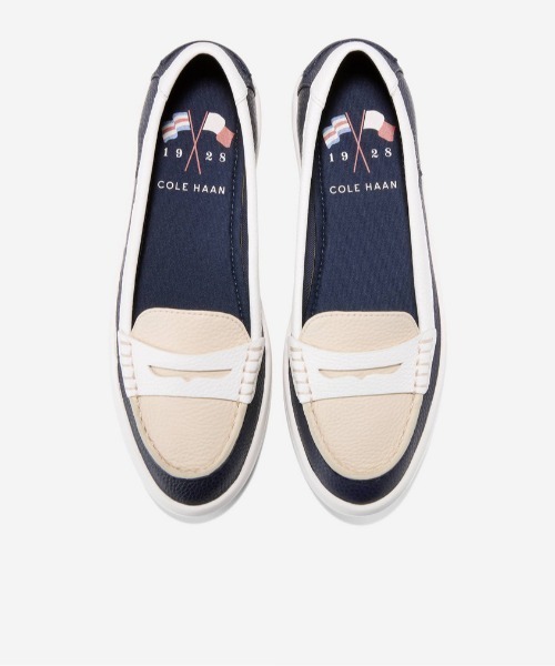 COLE HAAN(コールハーン)の「ナンタケット ドリフト ペニー ローファー womens(モカシン/デッキシューズ・レディース・ネイビー・5.5/7.5/7/5/6.5/8.5/8/6)」の5枚目の写真