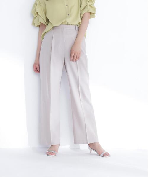 NATURAL BEAUTY BASIC(ナチュラルビューティーベーシック)の「リネンライクタックワイドパンツ(その他パンツ・レディース・ベージュ/ネイビー・MEDIUM/SMALL)」の22枚目の写真