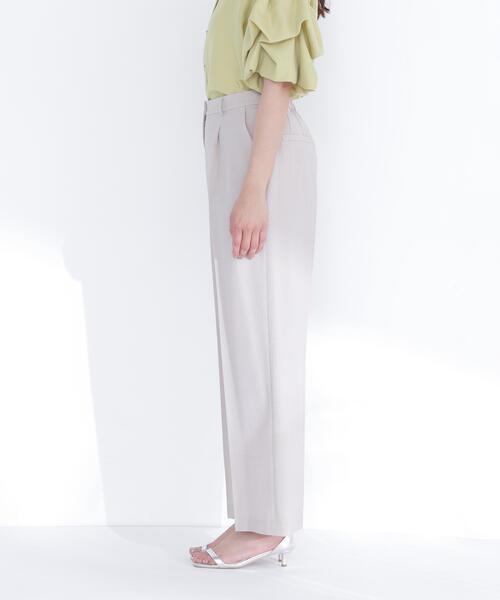 NATURAL BEAUTY BASIC(ナチュラルビューティーベーシック)の「リネンライクタックワイドパンツ(その他パンツ・レディース・ベージュ/ネイビー・MEDIUM/SMALL)」の15枚目の写真