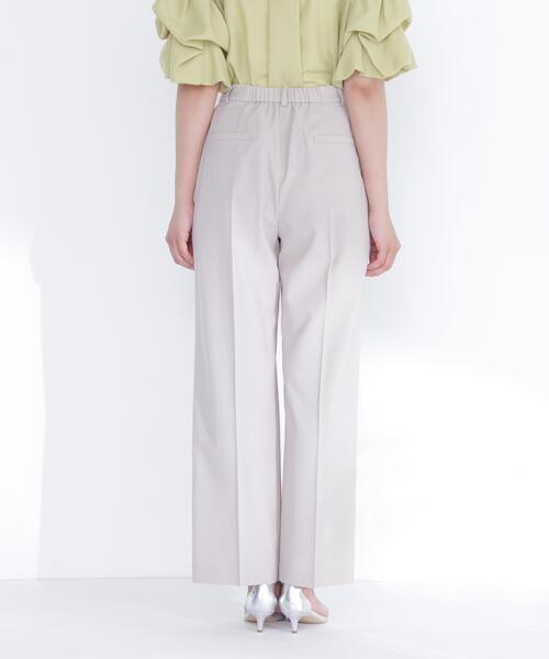 NATURAL BEAUTY BASIC(ナチュラルビューティーベーシック)の「リネンライクタックワイドパンツ(その他パンツ・レディース・ベージュ/ネイビー・MEDIUM/SMALL)」の16枚目の写真