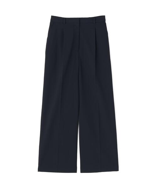 NATURAL BEAUTY BASIC(ナチュラルビューティーベーシック)の「リネンライクタックワイドパンツ(その他パンツ・レディース・ベージュ/ネイビー・MEDIUM/SMALL)」の5枚目の写真