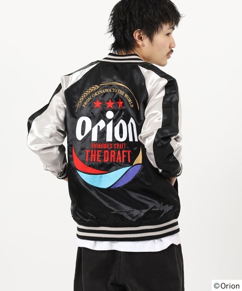 FUNALIVE(ファンアライブ)の「orion オリオン ビール スカジャン(スカジャン・メンズ・ゴールド系/ブラック系/ネイビー系・LL/L/M)」の22枚目の写真