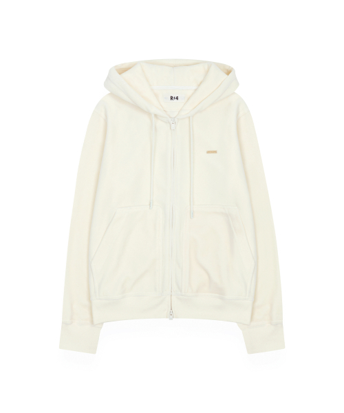R-0069 / TAILORED VELOUR ZIP(CREAM)