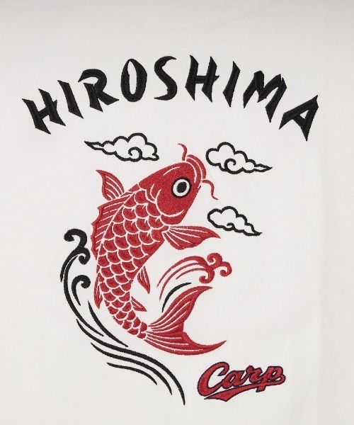 JEANS FACTORY （ジーンズファクトリー）の「[広島東洋カープ×JEANS FACTORY] バック刺繍ロゴ コラボレーションTシャツ【追加】（Tシャツ/カットソー・レディース・ホワイト/ホワイト系その他/レッド系その他/レッド・XL/L/M/S）」の20枚目の写真