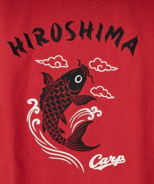 JEANS FACTORY （ジーンズファクトリー）の「[広島東洋カープ×JEANS FACTORY] バック刺繍ロゴ コラボレーションTシャツ【追加】（Tシャツ/カットソー・レディース・ホワイト/ホワイト系その他/レッド系その他/レッド・XL/L/M/S）」の15枚目の写真
