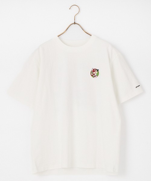 JEANS FACTORY （ジーンズファクトリー）の「[広島東洋カープ×JEANS FACTORY] バック刺繍ロゴ コラボレーションTシャツ【追加】（Tシャツ/カットソー・レディース・ホワイト/ホワイト系その他/レッド系その他/レッド・XL/L/M/S）」の6枚目の写真