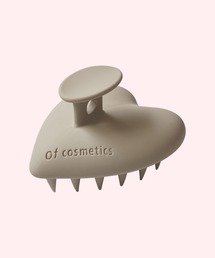 Of cosmetics（オブコスメティックス）の「ヘッドスパブラシフィット グレージュ(1つ入り)（ヘアブラシ）」