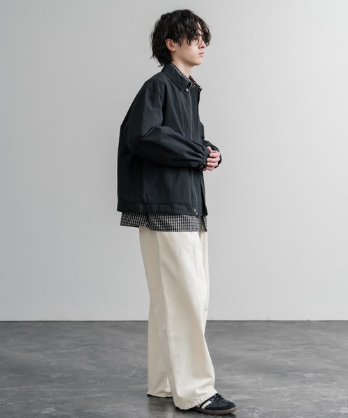 Audience(オーディエンス)の「Audience オーディエンス 綿ナイロンキャンバス CWUフライトバルーンミリタリージャケット AUD7385(ミリタリージャケット・メンズ・スミクロ/ブラック/ベージュ・L/M)」の17枚目の写真