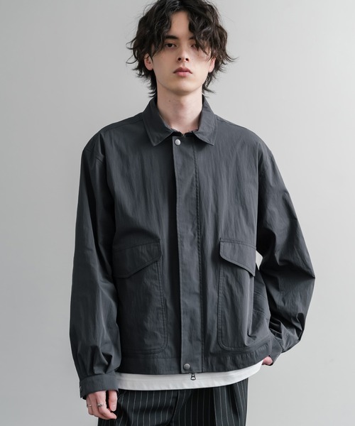 Audience(オーディエンス)の「Audience オーディエンス 綿ナイロンキャンバス CWUフライトバルーンミリタリージャケット AUD7385(ミリタリージャケット・メンズ・スミクロ/ブラック/ベージュ・L/M)」の18枚目の写真