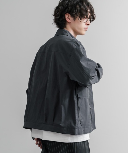 Audience(オーディエンス)の「Audience オーディエンス 綿ナイロンキャンバス CWUフライトバルーンミリタリージャケット AUD7385(ミリタリージャケット・メンズ・スミクロ/ブラック/ベージュ・L/M)」の19枚目の写真