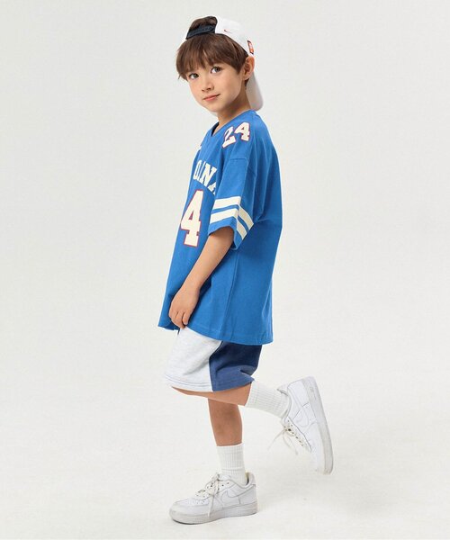 BREEZE(ブリーズ)の「【WEB限定】KUDOZ.B ナンバリング半袖Tシャツ(Tシャツ/カットソー・キッズ・ブルー/グレー/オフホワイト・90/100/110/120/130/140/150/160)」の10枚目の写真