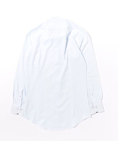 TOKYO SHIRTS(トウキョウシャツ)の「【吸水速乾】【COFREX】形態安定ノンアイロン ワイド 長袖ビジネスワイシャツ(ビジネスシャツ・メンズ・サックスブルー・首回り43cm-裄丈86cm/首回り43cm-裄丈82cm/首回り42cm-裄丈86cm/首回り42cm-裄丈82cm/首回り41cm-裄丈86cm/首回り41cm-裄丈82cm/首回り39cm-裄丈84cm/首回り39cm-裄丈80cm/首回り37cm-裄丈84cm/首回り37cm-裄丈80cm)」の7枚目の写真