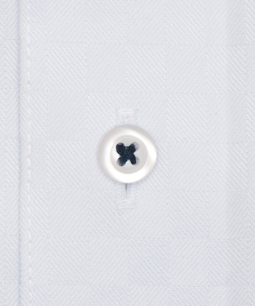 TOKYO SHIRTS(トウキョウシャツ)の「【吸水速乾】【COFREX】形態安定ノンアイロン ワイド 長袖ビジネスワイシャツ(ビジネスシャツ・メンズ・サックスブルー・首回り43cm-裄丈86cm/首回り43cm-裄丈82cm/首回り42cm-裄丈86cm/首回り42cm-裄丈82cm/首回り41cm-裄丈86cm/首回り41cm-裄丈82cm/首回り39cm-裄丈84cm/首回り39cm-裄丈80cm/首回り37cm-裄丈84cm/首回り37cm-裄丈80cm)」の4枚目の写真