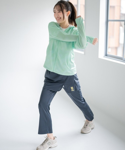 K-SWISS(ケースイス)の「【K-SWISS/ケースイス】ぼかし柄UVパーカー(パーカー・レディース・ネイビー/サックスブルー/グリーン系その他/ライトピンク・MEDIUM/LARGE/X-LARGE)」の10枚目の写真