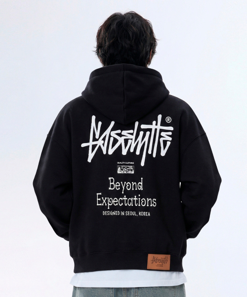 YOSEMITE(ヨセミティ)の「OG ESSENTIALS オーバーサイズ クロップド ジップアップパーカー YHZ-202(パーカー・レディース・ブラック系1/グレー系1・MEDIUM/LARGE/X-LARGE)」の14枚目の写真
