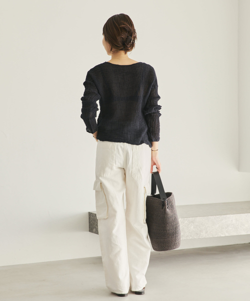 【美品】Plage/ARNE LECHT SIDE BTN ブラウス プラージュ Plage 《予約》LES ATELIERS FRANCAIS DE CONFECTION 別注