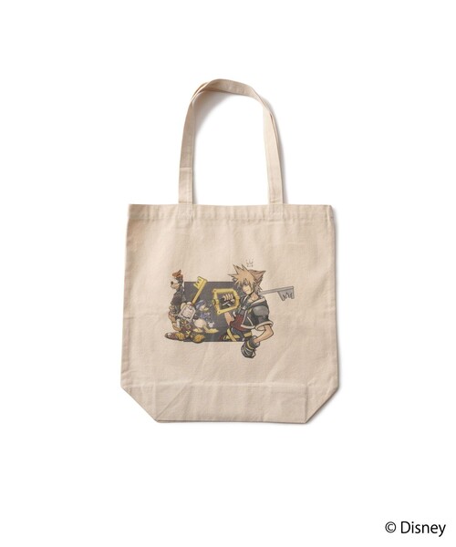 Subciety(サブサエティ)の「KINGDOM HEARTS / tote bag(トートバッグ・メンズ・ブラック/ホワイト・FREE)」の14枚目の写真