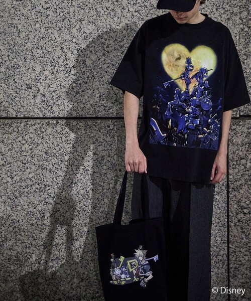 Subciety(サブサエティ)の「KINGDOM HEARTS / tote bag(トートバッグ・メンズ・ブラック/ホワイト・FREE)」の11枚目の写真