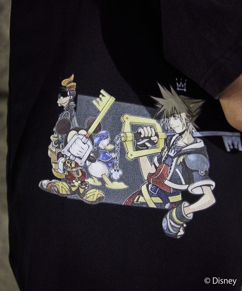 Subciety（サブサエティ）の「KINGDOM HEARTS / tote bag（トートバッグ・メンズ・ブラック/ホワイト・FREE）」の4枚目の写真