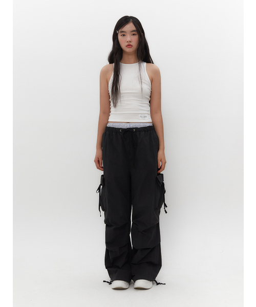 TUOMIO（トゥオミオ）の「TM ESSENTIAL TANK [WHITE]（Tシャツ/カットソー・レディース・その他・1/2）」の2枚目の写真