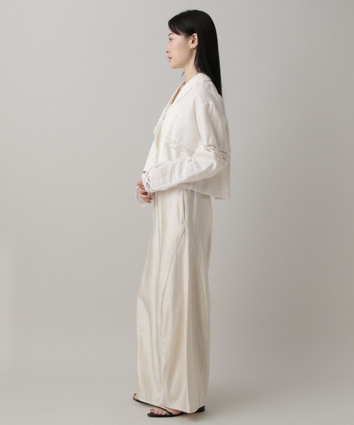 A part by（アパートバイ）の「バテンレースシャツ（シャツ/ブラウス・レディース・オフホワイト・FREE）」の3枚目の写真