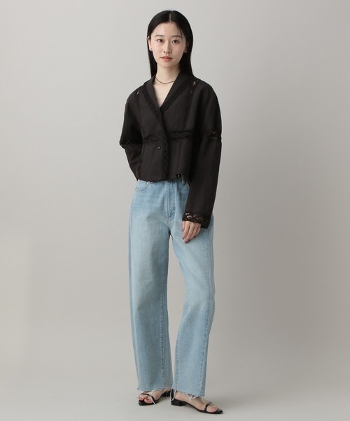 A part by（アパートバイ）の「バテンレースシャツ（シャツ/ブラウス・レディース・オフホワイト・FREE）」の9枚目の写真