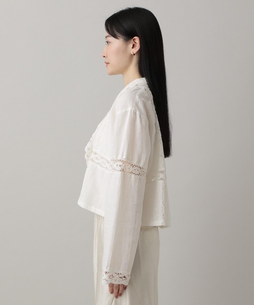 A part by（アパートバイ）の「バテンレースシャツ（シャツ/ブラウス・レディース・オフホワイト・FREE）」の16枚目の写真