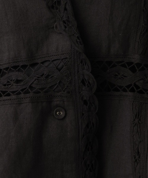 A part by（アパートバイ）の「バテンレースシャツ（シャツ/ブラウス・レディース・オフホワイト・FREE）」の14枚目の写真