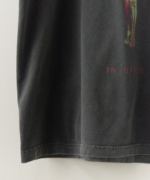 GOOD ROCK SPEED(グッドロックスピード)の「GOOD ROCK SPEED/グッドロックスピード NIRVANA In Utero ニルバーナ プリント クルーネックTシャツ 秋 秋服 2026年秋冬(Tシャツ/カットソー・メンズ・ホワイト/チャコールグレー・M/L/XL)」の19枚目の写真