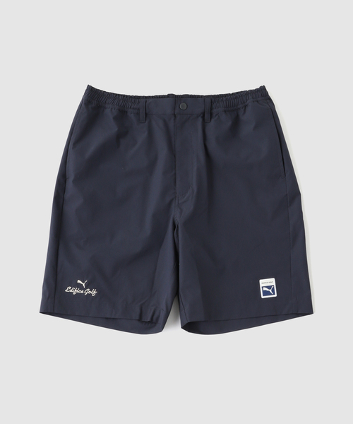 PUMA(プーマ)の「PUMA GOLF x EDIFICE GOLF リラックスショーツ(その他パンツ・メンズ・ホワイト/ネイビー・MEDIUM/LARGE/X-LARGE)」の1枚目の写真