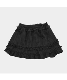 PLACE STUDIO（プレイススタジオ）の「デュアフリルレースボリュームフレアレイヤードミニカンカンスカート_2COLOR（スカート）」